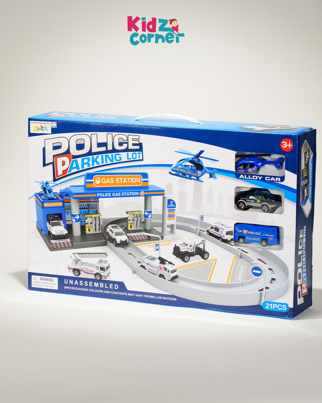 Police Parking Lot