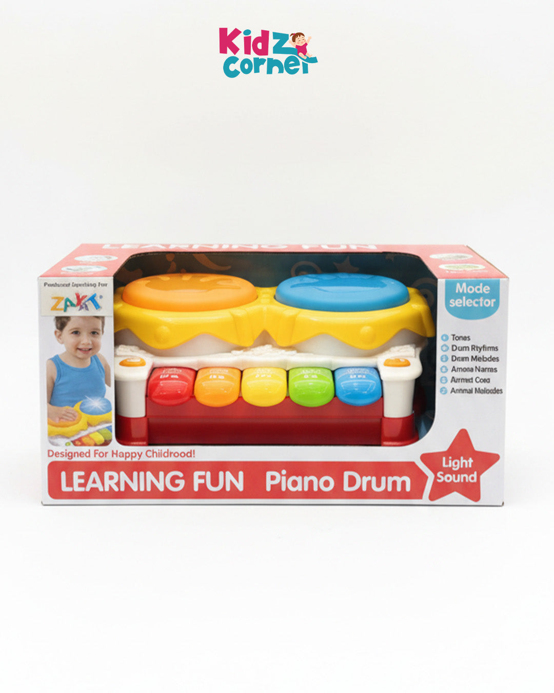 Learning Fun Piano Drum